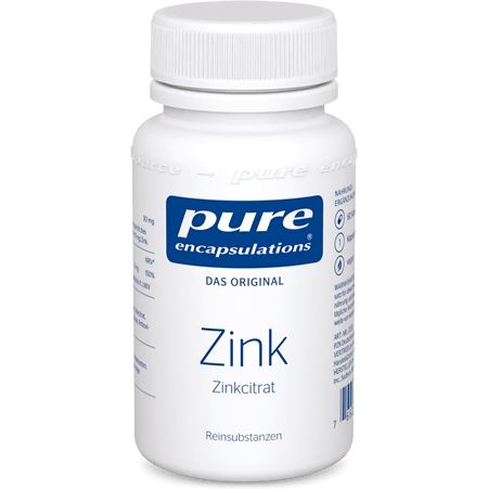 PURE ENCAPSULATIONS Zink Zinkcitrat Kapseln